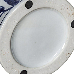 Ваза с бело-синей росписью и изображением цветов Blue & White Ornament варинант исполнения - 2 | Loft Concept в Орле
