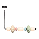 Подвесной светильник линейный с керамическими элементами 24W LED Fragrant Light варинант исполнения - 1 | Loft Concept в Орле