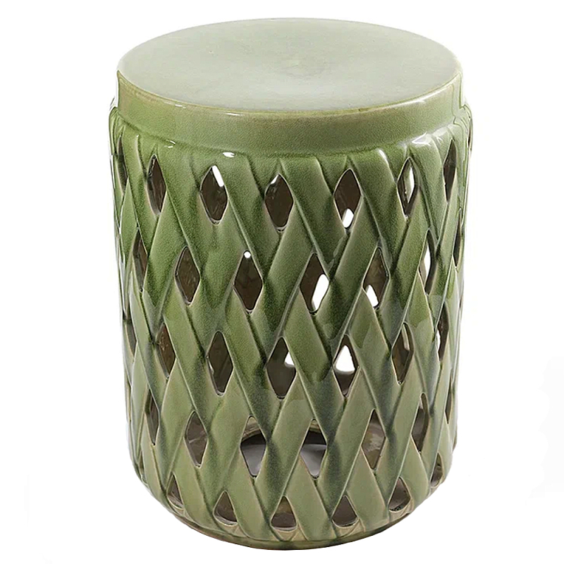Керамический табурет Ceramic Chair Light Green Зеленый Керамический табурет Ceramic Chair Light Green Зеленый в Орле | Loft Concept