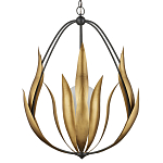 Люстра грушевидной формы с волнистыми листьями Foliage of Leaf Forms варинант исполнения - 3 | Loft Concept в Орле