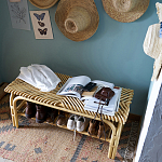 Скамья из ротанга Saveria Rattan Bench варинант исполнения - 8 | Loft Concept в Орле