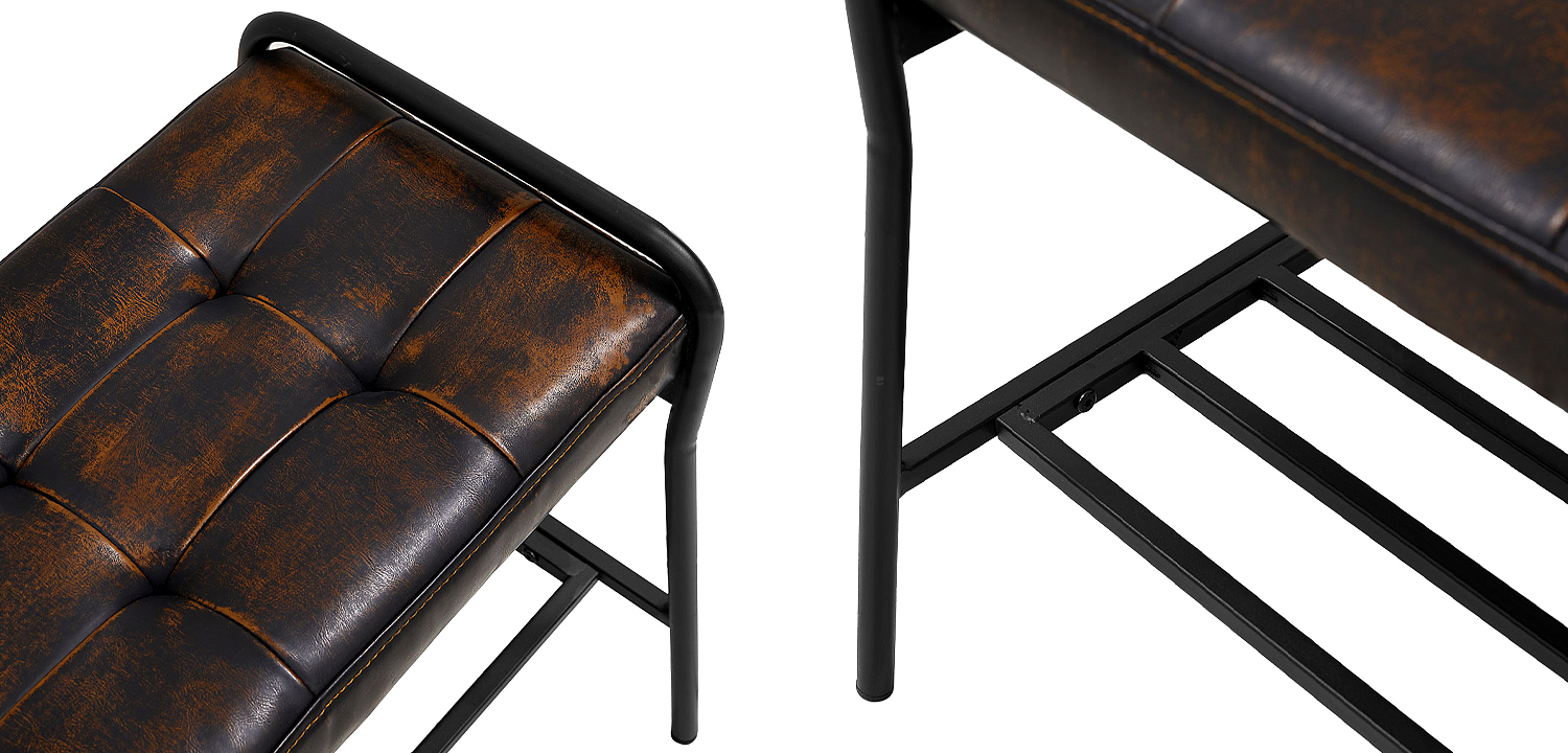 Банкетка с полкой Tomlin Bench Банкетка с полкой Tomlin Bench - Loft-Concept в Орле