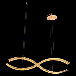 Люстра волнистой формы с фактурным хрустальным плафоном Light Delight варинант исполнения - 3 | Loft Concept в Орле