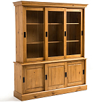 Витрина из массива сосны Cobbett Wood Showcase варинант исполнения - 3 | Loft Concept в Орле