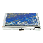 Портсигар с газовой зажигалкой из натурального камня Лазурит Stone Cigarettes Cases варинант исполнения - 5 | Loft Concept в Орле