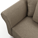 Мебельная ткань Шенилл коричневый цвет 138 см T4-21 варинант исполнения - 5 | Loft Concept в Орле