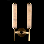 Бра с 2-мя цилиндрическими каменными плафонами Wand of Light варинант исполнения - 1 | Loft Concept в Орле