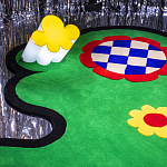 Дизайнерский ковер с цветами Poltronova Tappeto Prato Rug варинант исполнения - 8 | Loft Concept в Орле