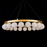 Люстра круглая с сферическими плафонами из натурального камня Phased Spheres варинант исполнения - 2 | Loft Concept в Орле