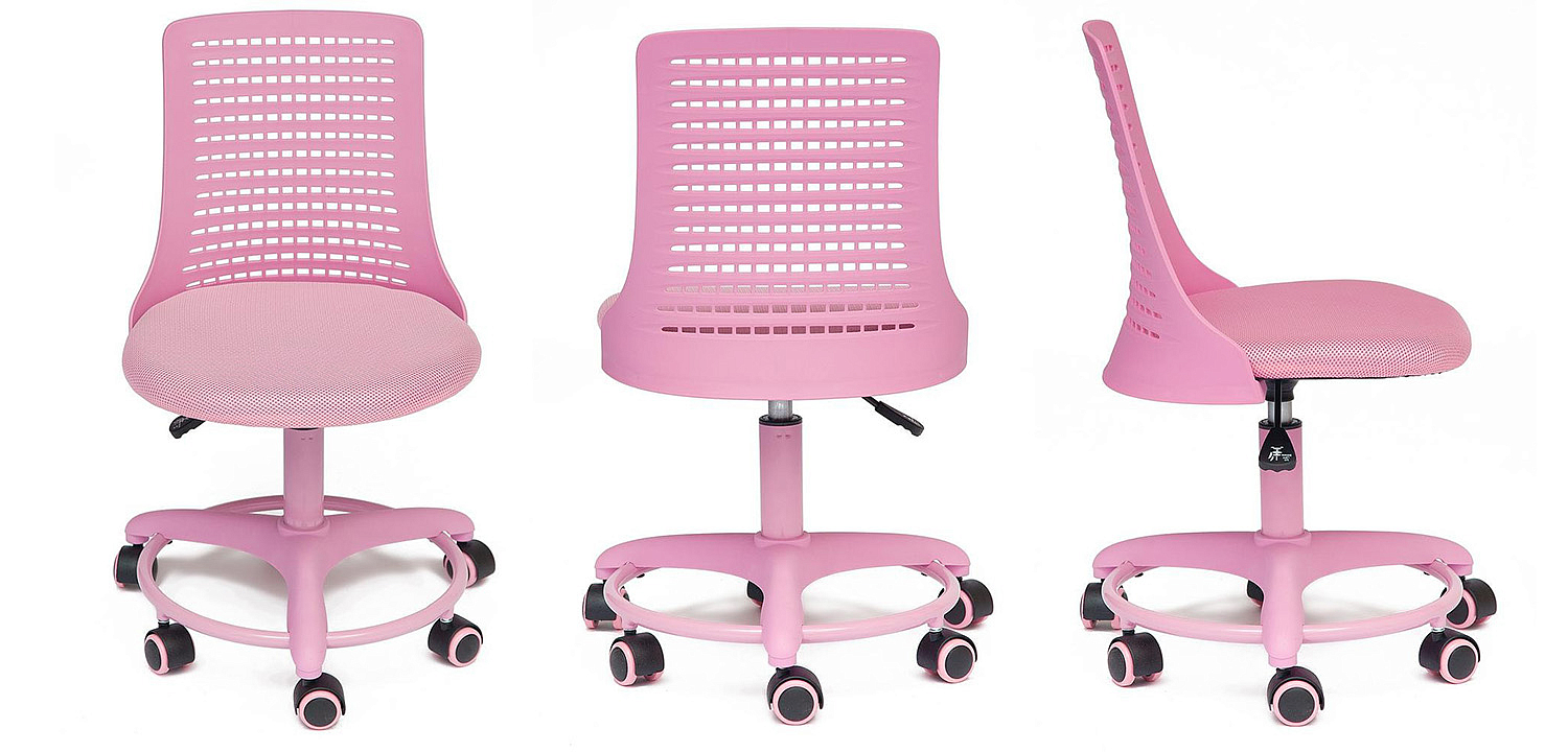 Кресло Bright Kiddie Office Chair pink Кресло Bright Kiddie Office Chair pink - Loft-Concept в Орле