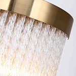 Бра с прозрачными стеклянными трубочками и металлическим основанием Nembus варинант исполнения - 3 | Loft Concept в Орле