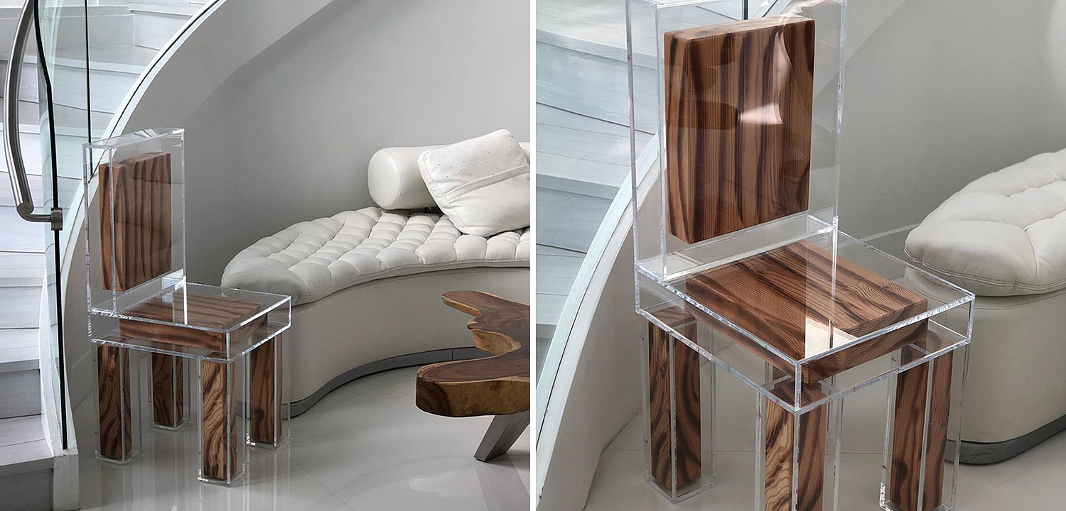 Стул Transparent Wood Chair Стул Transparent Wood Chair - Loft-Concept в Орле