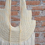 Аксессуар настенный в Эко стиле Белый wall decor White dress варинант исполнения - 4 | Loft Concept в Орле