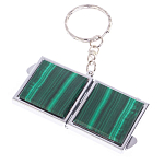 Зеркало брелок складное двухстороннее из натурального камня Малахит Stone Mirrors варинант исполнения - 5 | Loft Concept в Орле