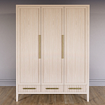 Большой Шкаф Primo Светлый дуб с 3 дверьми и 3 выдвижными ящиками варинант исполнения - 1 | Loft Concept в Орле