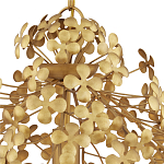 Подвесной светильник золотой с декором в виде лепестков клевера Hanging Clover варинант исполнения - 1 | Loft Concept в Орле