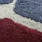 Чехол на подушку с рисунком серо-синего цвета Elan Textured варинант исполнения - 4 | Loft Concept в Орле