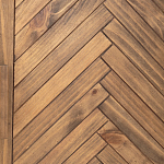 Шкаф из массива сосны с орнаментом "Ёлочка" Geometric Ornament варинант исполнения - 5 | Loft Concept в Орле