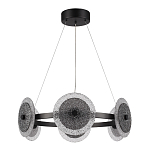 Люстра с плафонами из фактурного двойного стекла Heterochromia варинант исполнения - 3 | Loft Concept в Орле