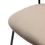 Стул Singer Chair без подлокотников светло-коричневый Велюр варинант исполнения - 5 | Loft Concept в Орле