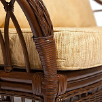 Комплект уличной мебели из ротанга Clara коричневый варинант исполнения - 5 | Loft Concept в Орле