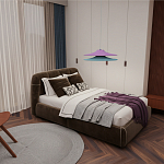 Подвесной вязаный светильник в двухцветном исполнении «Двойной Токио»  варинант исполнения - 3 | Loft Concept в Орле