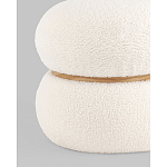 Пуф Полли S тедди белый варинант исполнения - 2 | Loft Concept в Орле