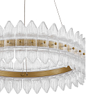 Люстра круглая с декоративными элементами в виде лепестков Round Light Flashing варинант исполнения - 6 | Loft Concept в Орле