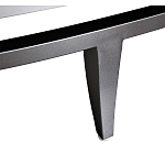 Комод фактурный серебристый с дверцами Silver Chest of Drawers варинант исполнения - 3 | Loft Concept в Орле