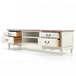 ТВ-тумба в стиле прованс из массива берёзы Interiors Romance варинант исполнения - 3 | Loft Concept в Орле