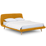 Кровать с мягким изголовьем Palmer Bed варинант исполнения - 21 | Loft Concept в Орле