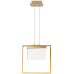 Подвесной геометрический светильник со стеклом Rectangle Geometry Glass Chandelier варинант исполнения - 2 | Loft Concept в Орле