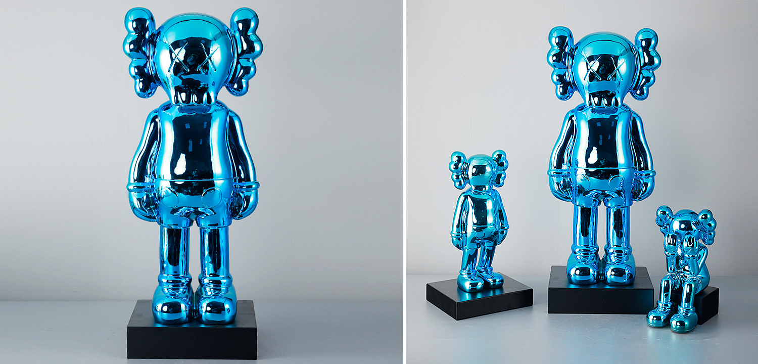 Статуэтка KAWS Blue on stand Статуэтка KAWS Blue on stand - Loft-Concept в Орле