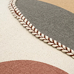 Подушка декоративная с геометрическим узором и плетенными вставками Divine Abstractions варинант исполнения - 2 | Loft Concept в Орле