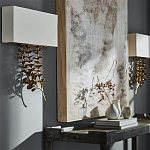 Бра Brass Eucalyptus Branches Lampshade Wall Lamp варинант исполнения - 3 | Loft Concept в Орле