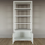 Стеллаж со стеклянными полками Elsa Dreams White варинант исполнения - 3 | Loft Concept в Орле