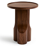 Приставной столик из массива дерева Walnut Triple варинант исполнения - 3 | Loft Concept в Орле