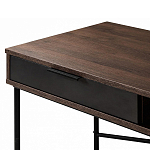 Стол рабочий в стиле лофт с ящиком и нишей для хранения Urban Style Space 2 варинант исполнения - 2 | Loft Concept в Орле