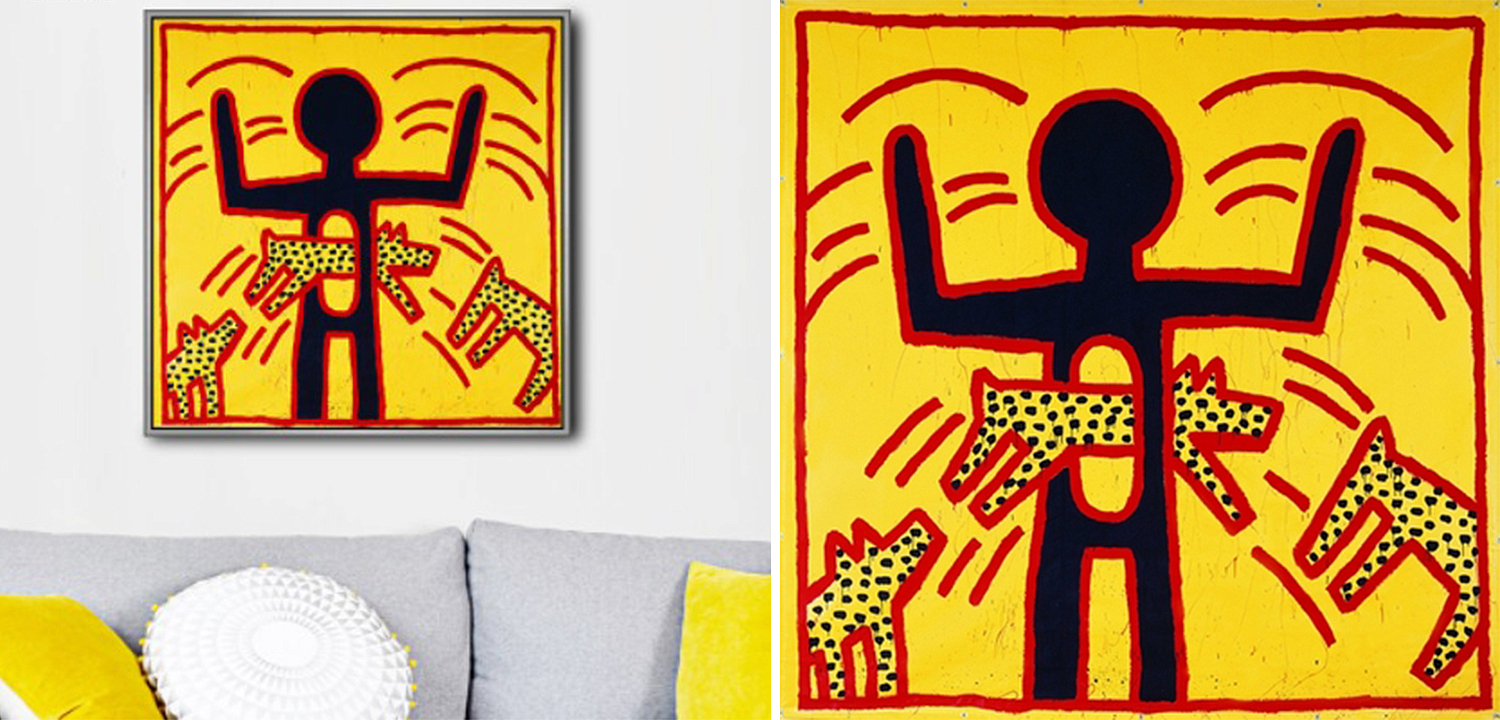 Постер Keith Haring 9 Постер Keith Haring 9 - Loft-Concept в Орле