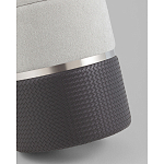 Пуф Mauldine с ящиком серо-черный с экокожей варинант исполнения - 3 | Loft Concept в Орле