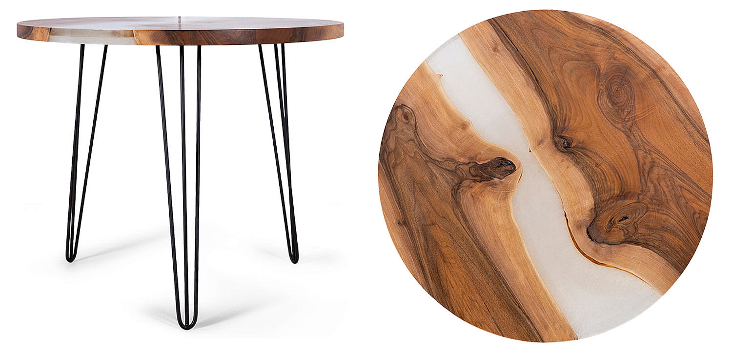Обеденный стол Dinner Table Round River Collection Обеденный стол Dinner Table Round River Collection - Loft-Concept в Орле