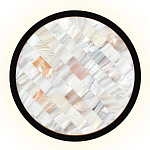 Бра в форме диска с перламутровыми прямоугольниками из морской ракушки Touch of Marine Charm варинант исполнения - 5 | Loft Concept в Орле