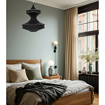 Подвесной вязаный черный светильник «Моника» варинант исполнения - 4 | Loft Concept в Орле