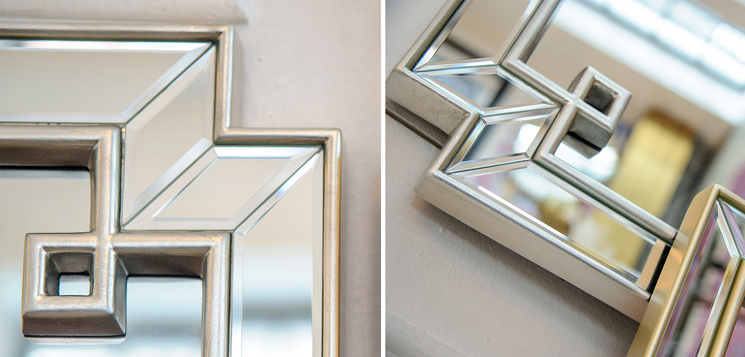 Зеркало Wallace Mirror silver Зеркало Wallace Mirror silver - Loft-Concept в Орле