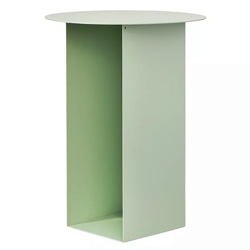Журнальный столик с круглой столешницей и нишей для хранения Modern Table with Shelf Зеленый Сливовый Журнальный столик с круглой столешницей и нишей для хранения Modern Table with Shelf Зеленый Сливовый в Орле | Loft Concept