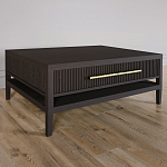 Кофейный стол Primo с двумя ящиками Темный орех варинант исполнения - 1 | Loft Concept в Орле