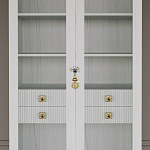 Дизайнерский шкаф витрина Elsa Dreams White с 4-мя ящиками варинант исполнения - 2 | Loft Concept в Орле