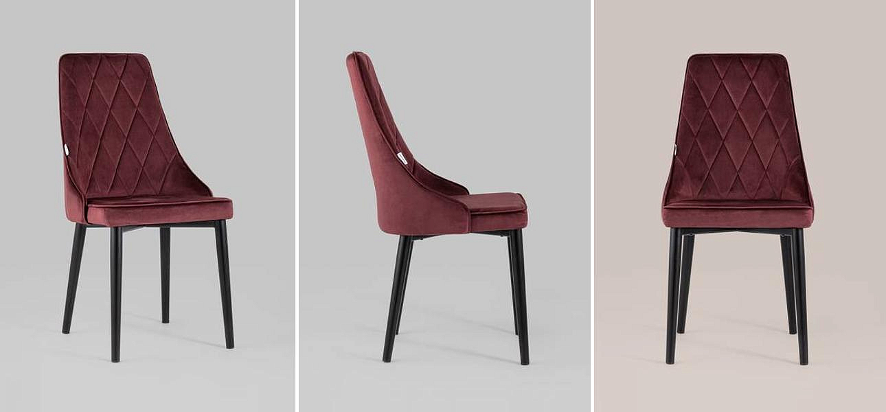 Стул Versailles Chair Цвет Винный Велюр Стул Versailles Chair Цвет Винный Велюр - Loft-Concept в Орле