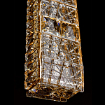 Подвесной светильник прямоугольный с фактурным хрустальным плафоном Light Delight варинант исполнения - 6 | Loft Concept в Орле