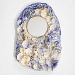 Зеркало «НЕ_Гжель» варинант исполнения - 1 | Loft Concept в Орле